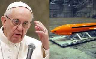Papa: Sentí vergüenza del término 'madre de todas las bombas'