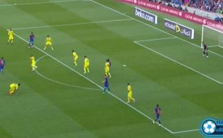 Lionel Messi dejó en el piso a un defensor y marcó este gol