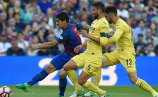 Luis Suárez: un gol en que mezcla regate, potencia y definición