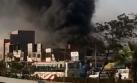 Independencia: incendio se registra cerca de Estación Naranjal
