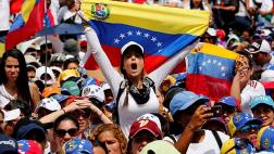 Venezuela: Mujeres protestan "contra represión" y "por la paz"