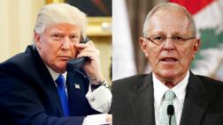 Trump llamó a PPK para "hacer frente" a la crisis en Venezuela