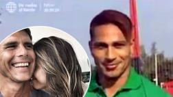 Paolo Guerrero le deseó suerte a Alondra con Christian Meier