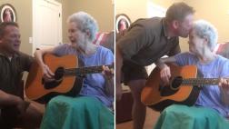 Mujer con Alzheimer realizó tierna interpretación con su hijo
