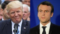 Trump felicita a Emmanuel Macron por su "amplia victoria"