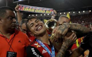 Flamengo destacó primer título de Guerrero con el 'mengao'
