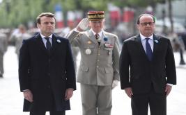 Macron recuerda a las víctimas de la Segunda Guerra Mundial
