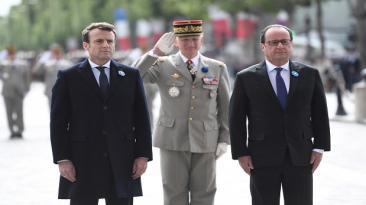 Macron recuerda a las víctimas de la Segunda Guerra Mundial