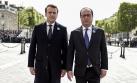 Francia: Primer acto público de Macron como presidente electo