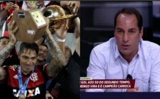 Guerrero: ex mundialista brasileño minimizó al '9' del Flamengo