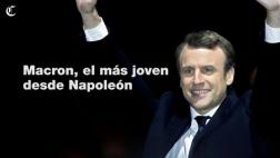 Macron, el presidente más joven de Francia desde Napoleón