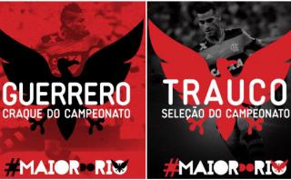 Guerrero elegido mejor jugador y delantero del Torneo Carioca