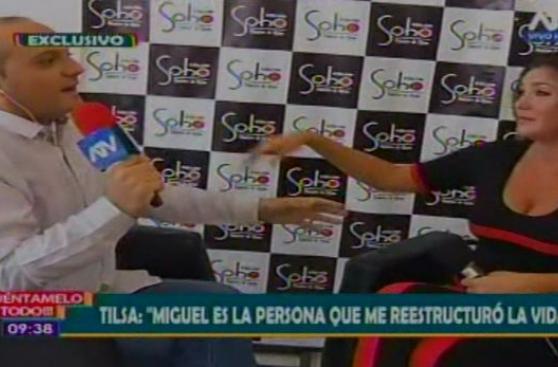 Tilsa Lozano terminó llorando en entrevista con 'Metiche'