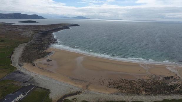 La playa en Irlanda que resucitó 33 años después de desaparecer