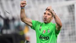 La celebración de Gianluigi Buffon que no se vio por la TV