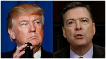 Donald Trump despide al director del FBI James Comey