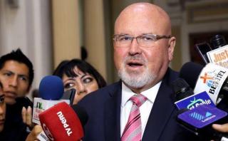 Bruce: "Respetamos decisión de FP sobre prisión domiciliaria"
