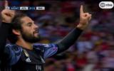 La espectacular jugada de Benzema que acabó en gol de Isco
