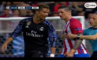 Fernando Torres perdió los papeles con Cristiano Ronaldo