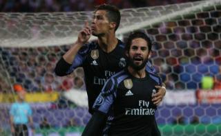 Cristiano Ronaldo mandó callar el Calderón tras gol de Isco