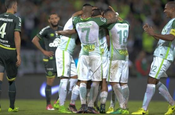 Atlético Nacional campeón de la Recopa: goleó 4-1 a Chapecoense
