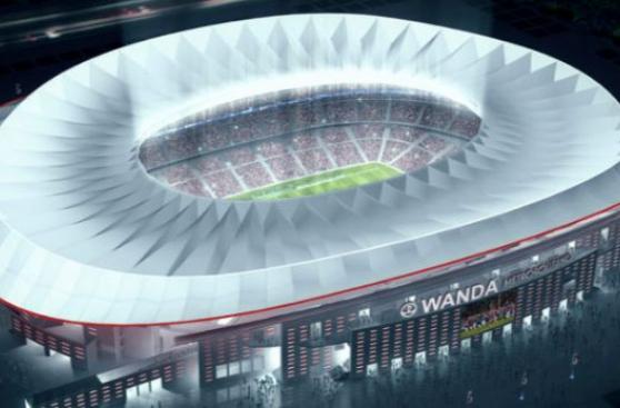 Peruano quedó grave tras caerse en estadio del Atlético Madrid