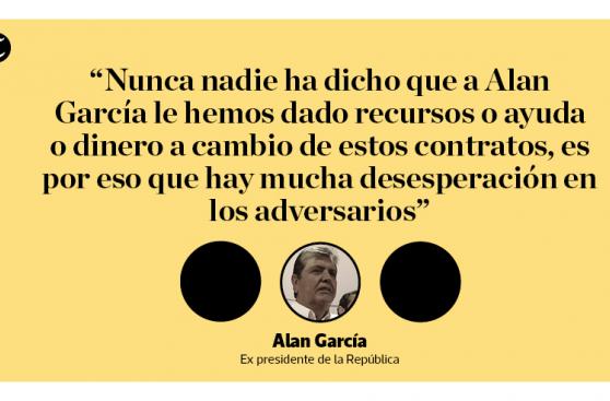 Alan García: sus polémicas frases sobre Odebrecht y Fujimori