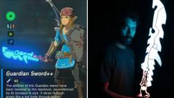 Recrean arma de “The Legend of Zelda: Breath of the Wild”