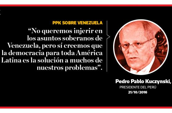 PPK sobre Venezuela y las respuestas del régimen de Maduro
