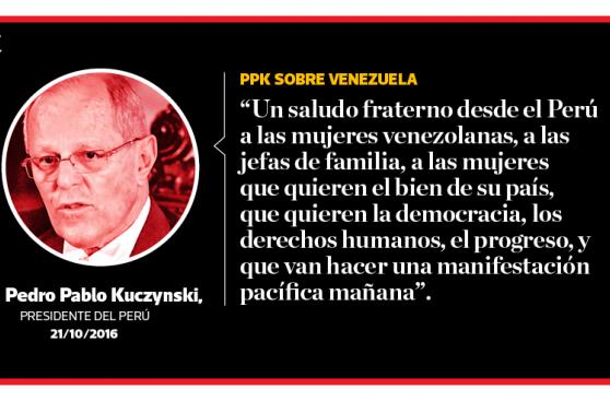 PPK sobre Venezuela y las respuestas del régimen de Maduro
