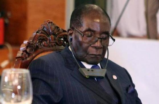 Presidente de Zimbabue "no duerme en público, reposa sus ojos"
