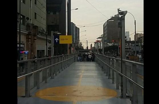 Metropolitano: reabren estaciones de ruta A y C en Cercado