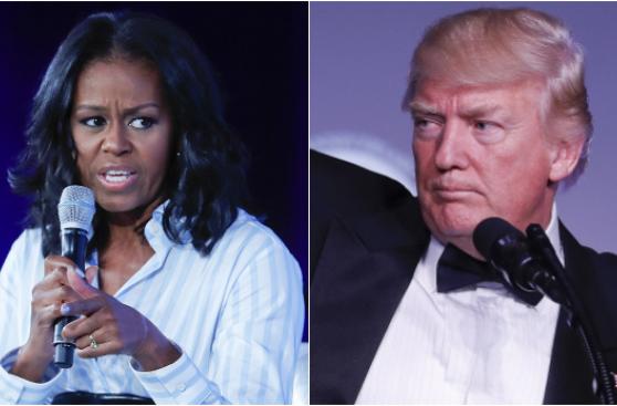 Michelle Obama critica cambios de Trump a su programa escolar