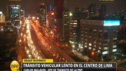 Lima tuvo un viernes infernal por la congestión vehicular