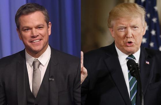 A Damon le preocupa actitud de Trump frente a Corea del Norte