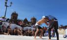 Cusco: luchadores de jiu jitsu tomaron la plaza mayor [FOTOS]