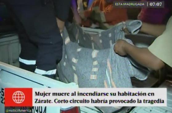 San Juan de Lurigancho: mujer murió en incendio en habitación