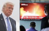 Trump pide "sanciones mucho más fuertes" por misil norcoreano