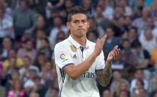 James Rodríguez se despidió del Bernabéu entre aplausos [VIDEO]