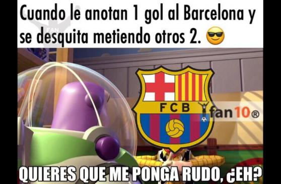 Los memes que dejó la goleada de Barcelona sobre Las Palmas