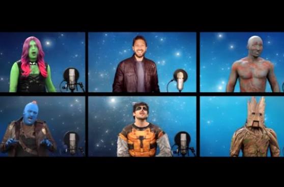 “Guardianes de la Galaxia” y una singular versión de su canción