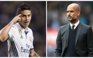 ¿James Rodríguez a la Premier? Pep Guardiola elogió su calidad