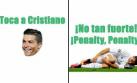 “Toca a Cristiano Ronaldo”, la foto que arrasa en Facebook