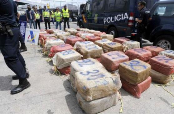 España: Barco venezolano es detenido con 2 toneladas de cocaína