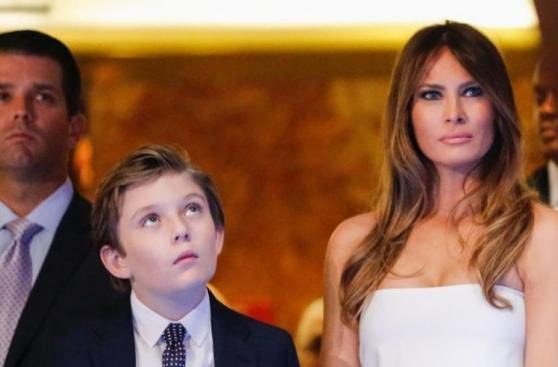 La exclusiva escuela a la que irá el hijo de Donald Trump