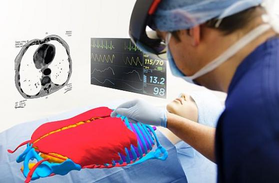 Realidad aumentada permite a médicos tener "visión de rayos X"