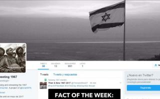 Israel revive la Guerra de los Seis Días en Twitter