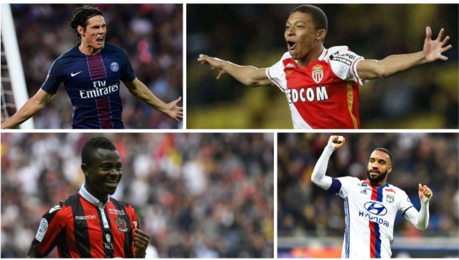 Cavani, Mbappé y Verratti integran equipo ideal de la Ligue 1
