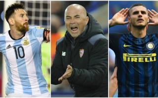 Sampaoli llamaría a Messi e Icardi en primera convocatoria