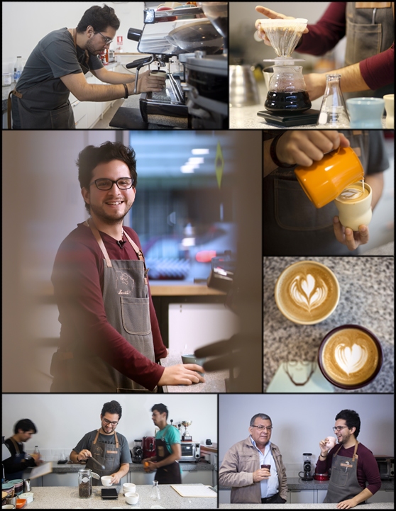 Harrysson Neira: "Los baristas somos los guardianes de la calidad del café"